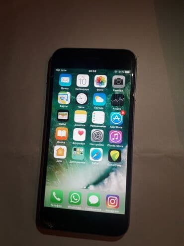 айфон 6 128 гб цена бу: IPhone 6s, Колдонулган, 16 ГБ, Matte Space Gray, 100 % — 1