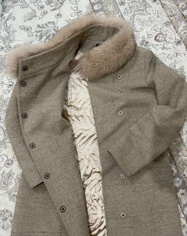женская пальто: Пальто, Классика, Зима, Длинная модель, 2XL (EU 44) — 2