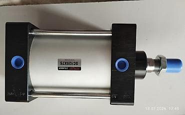 Пневмоцилиндр Tec Pneumatic (надпись на шильде: CYLINDER, модель at lalafo.kg Пневмоцилиндр Tec Pneumatic (надпись на шильде: CYLINDER, модель