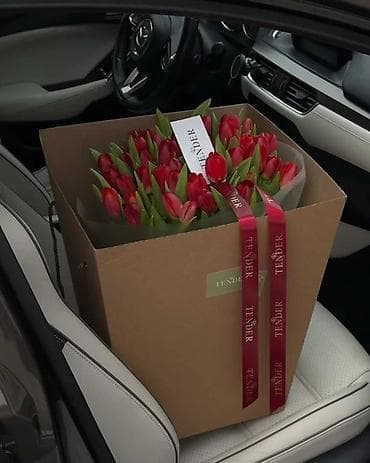 Другие товары для дома: Тюльпаны в упаковке/пакетах - Срезанные тюльпаны свежей выгонки — 2