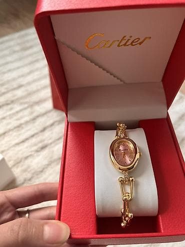 серебро шакек: Классикалык сааттар саат, Cartier, Аялдарга — 3