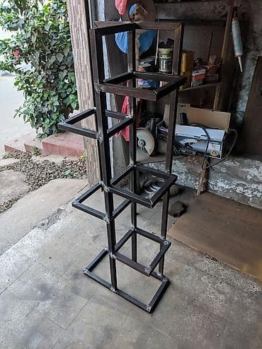 декоры для сада: Полка, этажерка для цветов, ЛДСП — 7