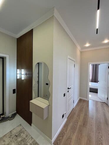 элитный дом ош: 2 комнаты, 63 м², Элитка, 15 этаж, Евроремонт — 7