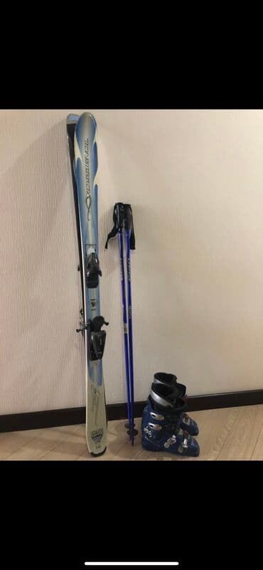 Продам лыжи в отличном состоянии + ботинки и палочки в подарок!!!
