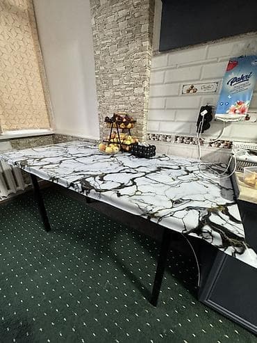 dish sets: ❗️ТОКМОК❗️
Продаю комплект стол(160*80)+4стула
Новый✅Без торга❌ — 1