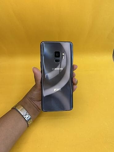 Samsung Galaxy S9, Б/у, 256 ГБ, цвет - Серый, 2 SIM — 1