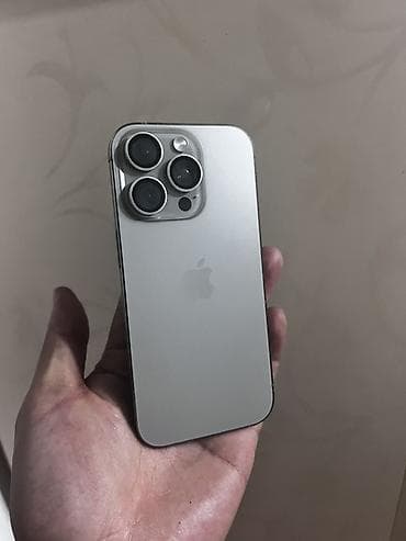 iphone 4с: IPhone 16 Pro, Б/у, 256 ГБ, Серебристый, Защитное стекло, Чехол, 92 % — 2