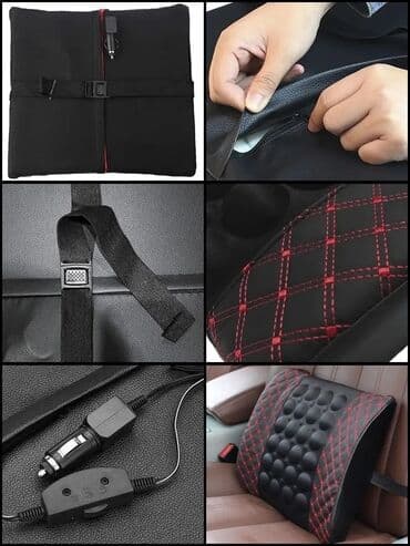 массаж кресла: Массажер Подушка, Для спины, Для шеи, Новый — 3