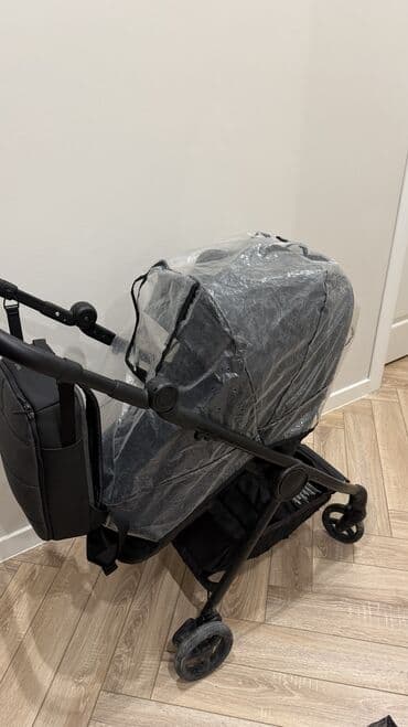 коляска бу купить: Коляска, цвет - Черный, Б/у — 4
