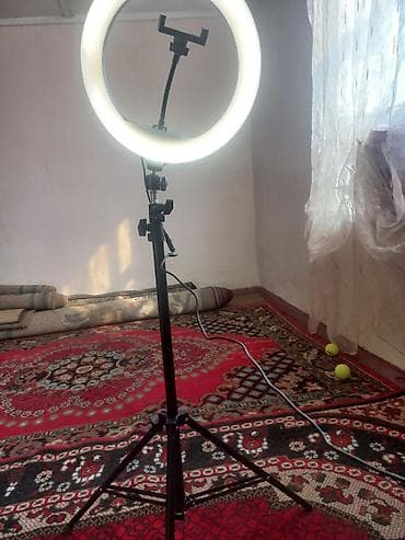 a15 samsung: Кольцевая LED‑лампа YQ‑320A с штативом - Диаметр кольца: около 30–32 — 1