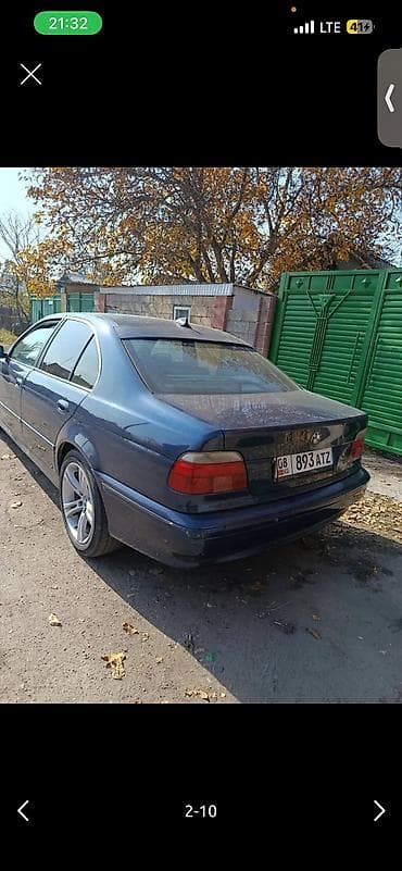 бмв 5 серии бишкек: BMW 5 series: 1999 г., 2.8 л, Механика, Бензин — 5