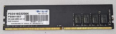 ssd apple: Оперативная память (RAM) для ПК, Б/у, Patriot, 8 ГБ, DDR4, 3200 МГц — 1
