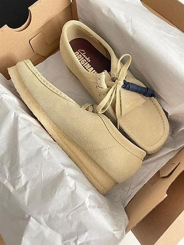 Ботинки: Мужские ботинки, 41, Clarks, Новый, цвет - Бежевый, Платная доставка, Самовывоз — 3