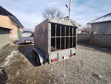 брезент: Прицеп, Тентованный, Б/у — 2