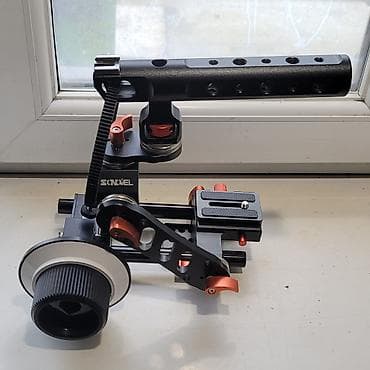 sony a7s3: РИГ + фоллоу фокус, follow focus, профессиональный риг для камер Black — 1