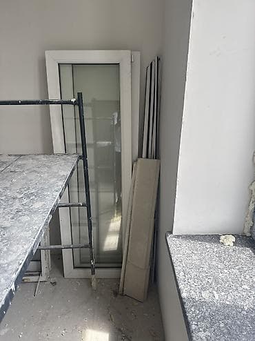 Пластиковая дверь, Б/у, Со стеклом — 8