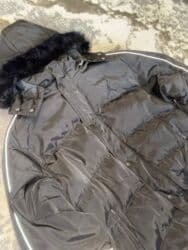 плащи от дождя: Пуховик, Короткая модель, Китай, С мехом, С капюшоном, Оверсайз, XL — 4