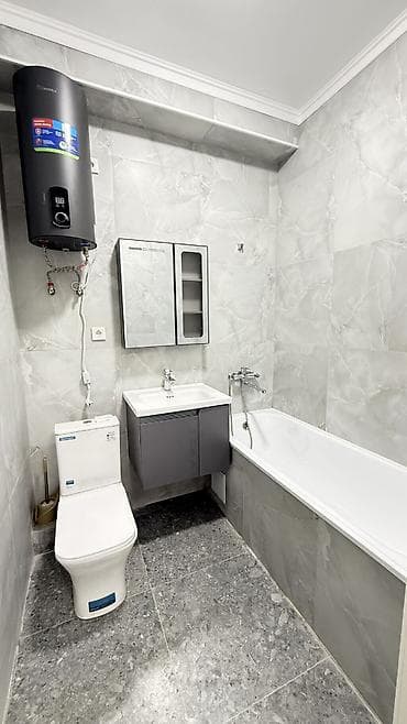Квартиры: 1 комната, 42 м², Тунгуч мкр Элитка, 8 этаж, Евроремонт — 6