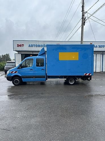 подъемник на спринтер: Легкий грузовик, Mercedes-Benz, Дубль, 3 т, Б/у — 3