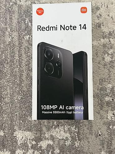 Redmi, Redmi Note 14, Колдонулган, 128 ГБ, түсү - Жашыл — 1