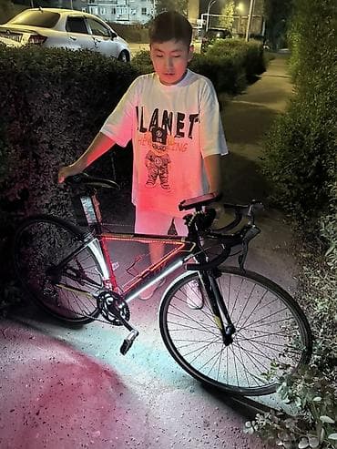 Горные велосипеды: Шоссейный велосипед с подсветкой рамы - Тип: дорожный/шоссейный — 3