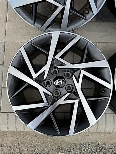 бампер на хендай акцент: Литые Диски R 18 Hyundai, Комплект, отверстий - 5, Б/у — 6