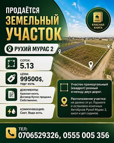 горькая: 5 соток, Для строительства, Красная книга, Договор купли-продажи — 1