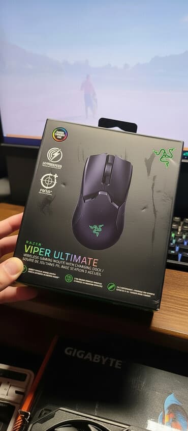 компьютерные услуги рядом: Razer Viper Ultimate с оригинальной RGB док-станцией для зарядки. — — 1