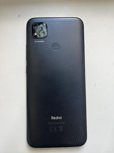 9 с: Redmi, Redmi 9C, Б/у, 64 ГБ, цвет - Черный, 2 SIM — 2
