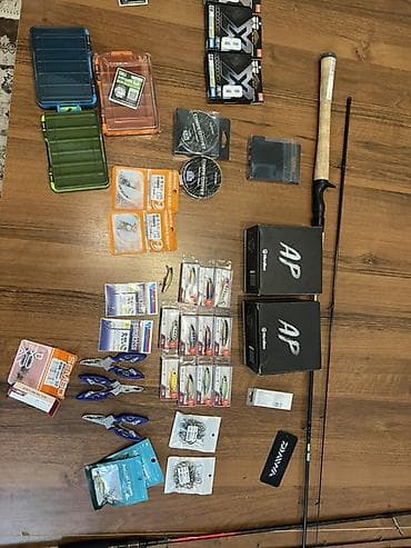 удачки бу: Набор для спиннинговой рыбалки (лайт/ультралайт) Состав: - Катушка — 2