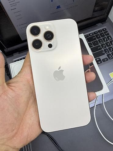 ipod touch: IPhone 16 Pro Max, Б/у, 256 ГБ, Natural Titanium, Коробка, 90 % — 7