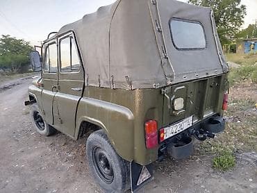 тентовый гараж для авто: УАЗ 469: 1990 г., Кабриолет — 2