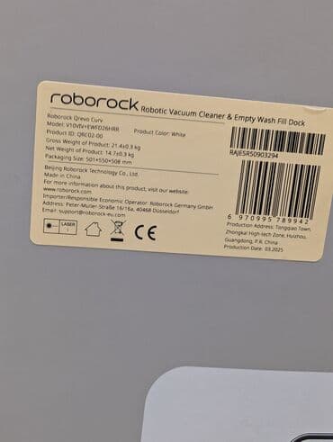 redmi 9t бу: Робот-чаң соргуч Кургак, Нымдуу, Аралаш, Wi-Fi, Акылдуу үй, Орунжайдын планын түзүү — 3