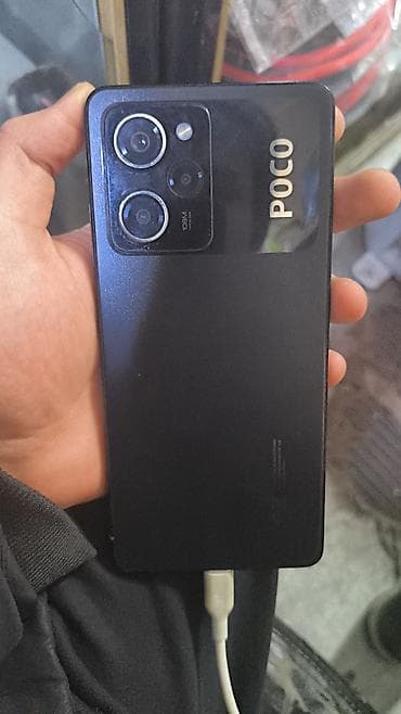 Poco: Poco X5 Pro 5G, Б/у, 256 ГБ, цвет - Черный, 2 SIM — 1