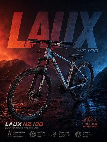 LAUX NZ 100 — трейловый горный велосипед Ключевые особенности: -