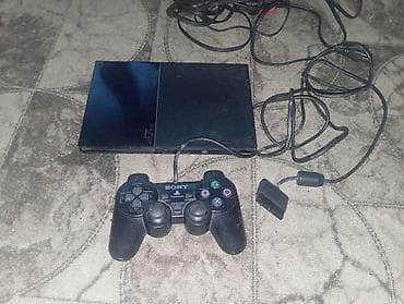 rca: PlayStation 2 Slim (PS2) — комплект Что внутри: - Консоль PS2 Slim — 3