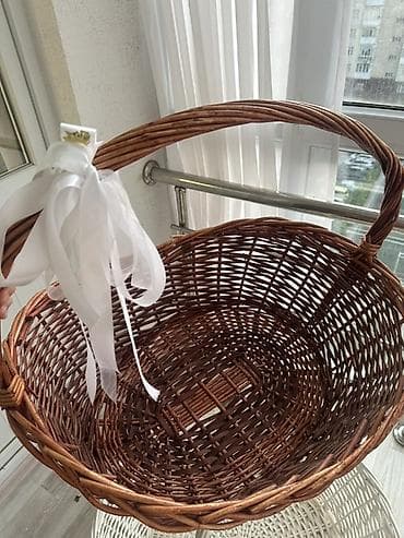 плетёные корзины: Корзина — 2