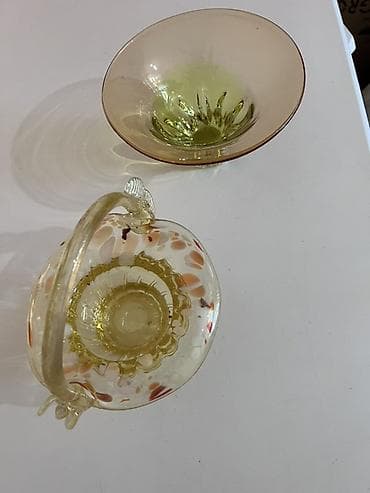 шапка невидимка: Стеклянные декоративные предметы (набор из 2 шт.): 1) Миниатюрная — 3