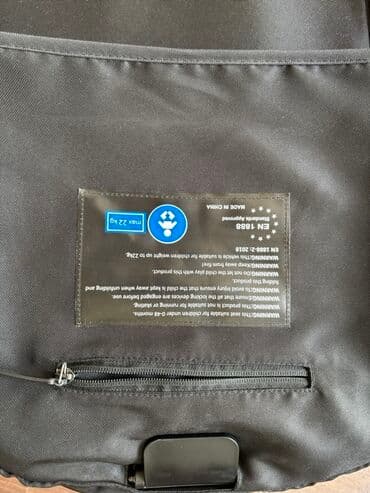 коляска дордой: Коляска, цвет - Черный, Б/у — 8