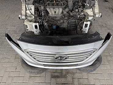 Автозапчасти: Бампер Hyundai, Б/у, Оригинал — 2
