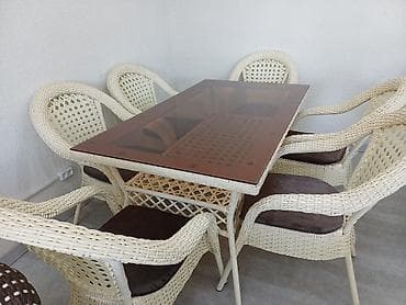 колеса для кресла: Комплект садовой мебели, Кресла, Ротанг — 5