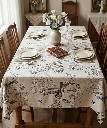 салфетки сервировочные: Скатерти Naonao Tablecloth Manteles - Декоры на выбор: лимоны на — 2