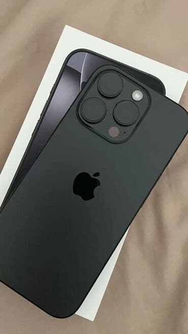 aiphone 13: IPhone 16 Pro, 256 ГБ, Black Titanium, Защитное стекло, Чехол, 97 % — 1