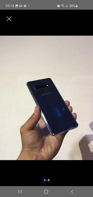 nokia 603: Samsung Galaxy S10, Б/у, 128 ГБ, цвет - Синий, 2 SIM — 3