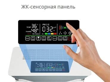 где купить воздухоочиститель: Воздухоочиститель Напольный, Более 50 м², Воздушный, НЕРА, Антибактериальный — 6