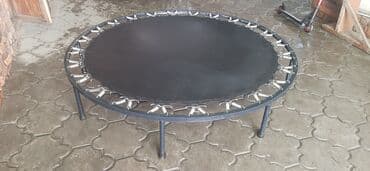 батуте: Батут Каркасный, Б/у — 2