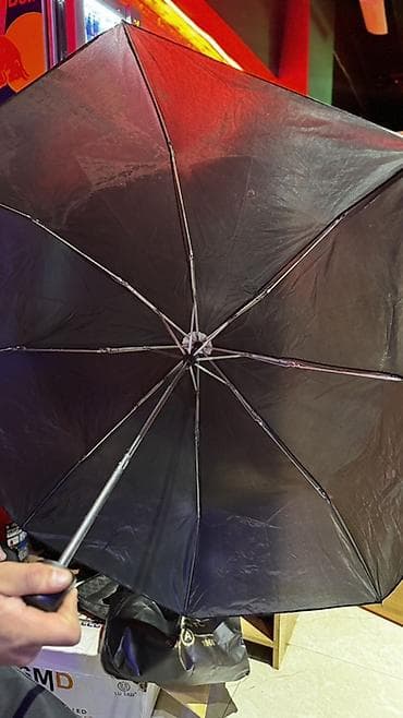 Сумки: Зонт, Складной, Механический, Б/у, Унисекс — 3