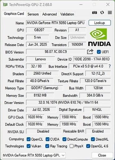 Техника жана электроника: Игровой/рабочий ноутбук 15–16" Lenovo IdeaPad 5 Pro - OLED 120Hz — 8