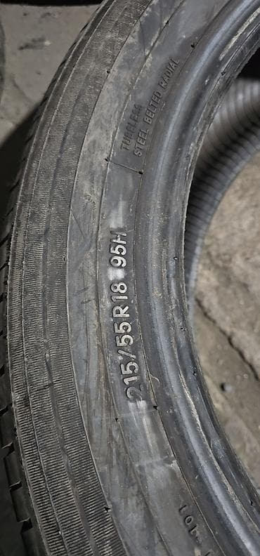 Шины 215 / 55 / R 18, Лето, Б/у, Пара, Легковые, Япония, Toyo — 4
