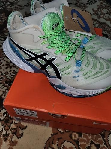 Мужская обувь: Мужские кроссовки, 40.5, Asics, Новый, цвет - Белый, Самовывоз — 3